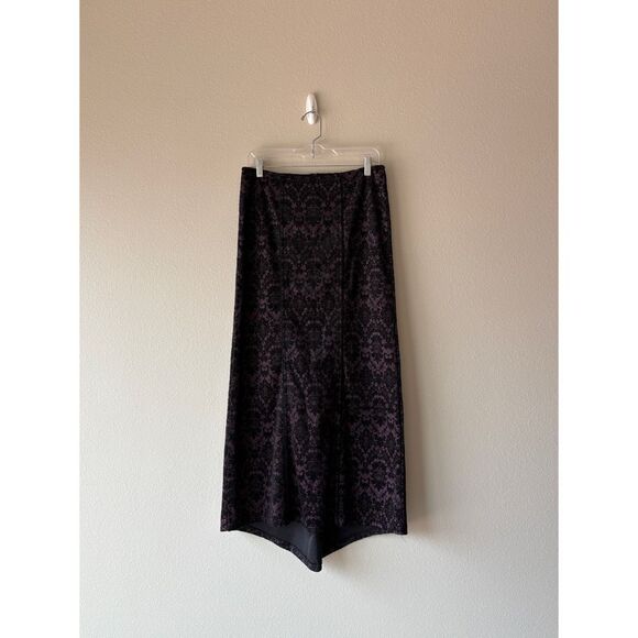 lip service y2k quoth of raven corset and dress damask print set - Picture 2 of 9